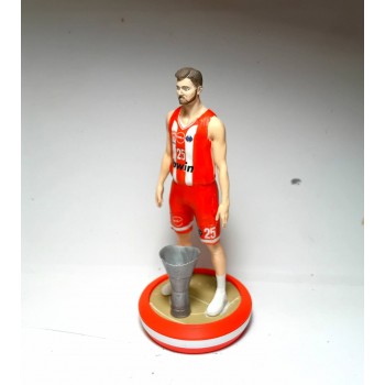 1/24 Scale Alec Peters Olympiacos FInal Four Winners 2026 Handpainted figure